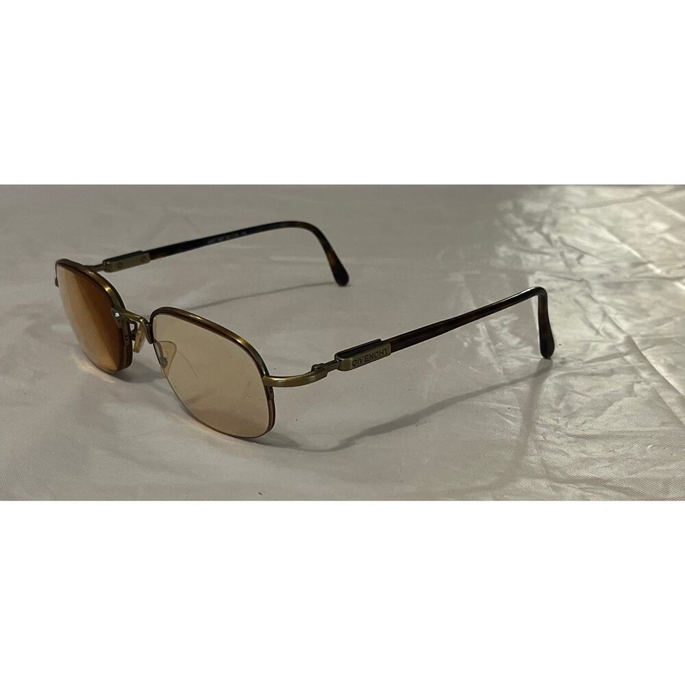 Givenchy Eyeglasses Frame France 1022 002 50-20-135 Bronze Half Rim - Picture 9 of 9